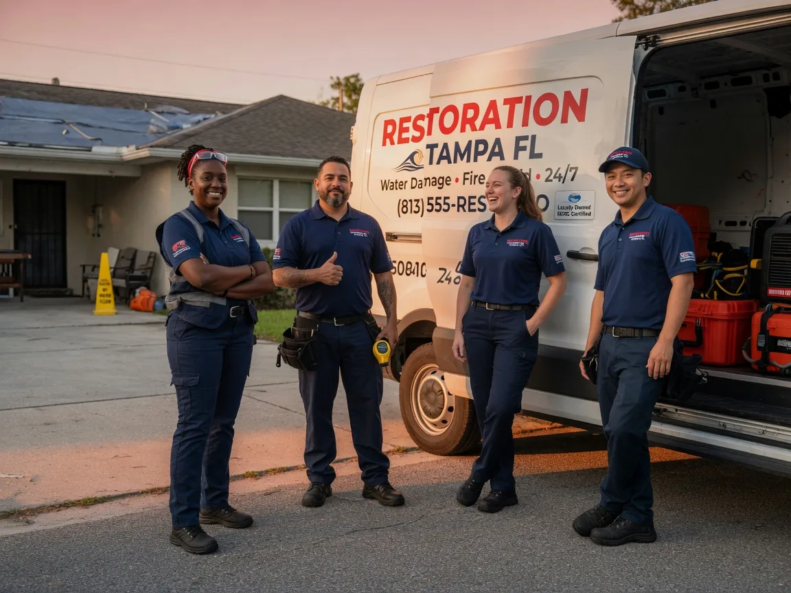 Water Damage Restoration company in Chauvin, LA